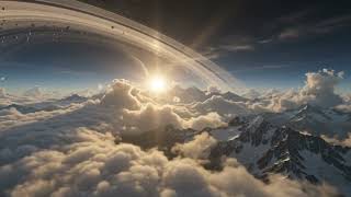 What If Earth Had Saturn Rings 🌍 Cinematic AI Space Animation | 4K | Sci-Fi | Aetherixa