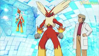 Blaziken Attacks Professor Oak Professor Oak Funny Moments