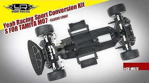 Yeah Racing RC Sport Conversion Kit -S for Tamiya M07 Closer Look!