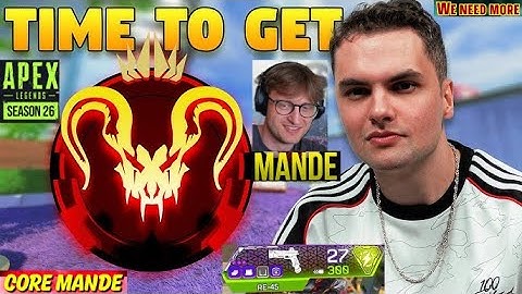 GENBURTEN W/ MANDE ❗GRINDING TO #100 PRED❗ SEASON 26 RANKED🚨 Apex Legends @Genburten  @Mande_