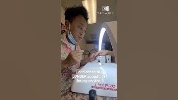 No Tips Accepted = No Stress for the client. #nails #nailtech #naillife