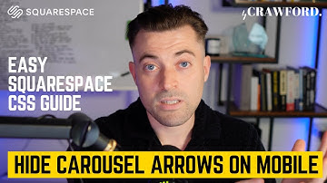 Hide Carousel List Section Arrows on Mobile [Simple Squarespace CSS Tutorial]
