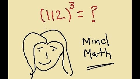 Cube any two or three digit number