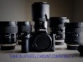 Tamron further Updates Compatibility with Z-Mount Cameras!
