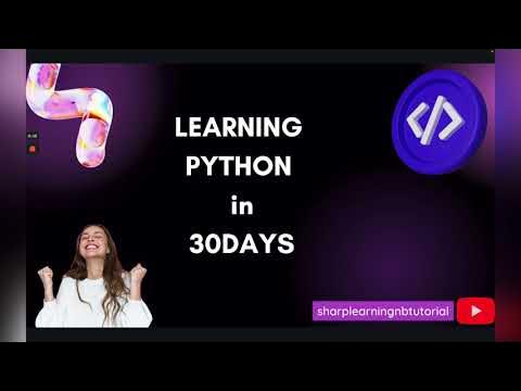 Python 30 days challenge (DAY 1) - YouTube