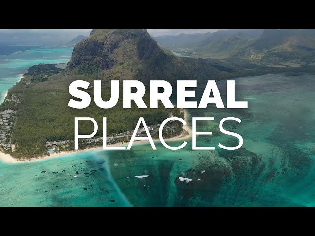 25 Most Surreal Places on Earth - Travel Video class=