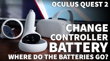 Oculus Quest 2 Change Batteries - How to Change Oculus Quest 2 Controller Battery with Rechargeable