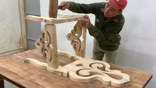 I Love Woodworking // How To Make Very Beautiful And Strong Chairs // Amazing Wood Art