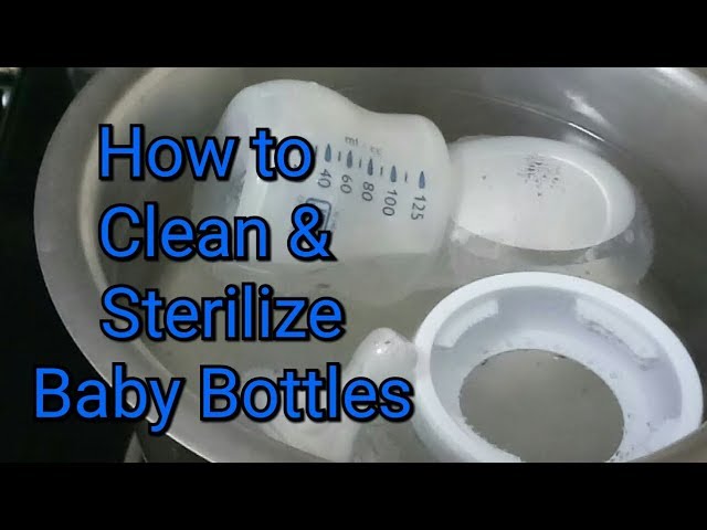 How to Sterilize Baby Bottles