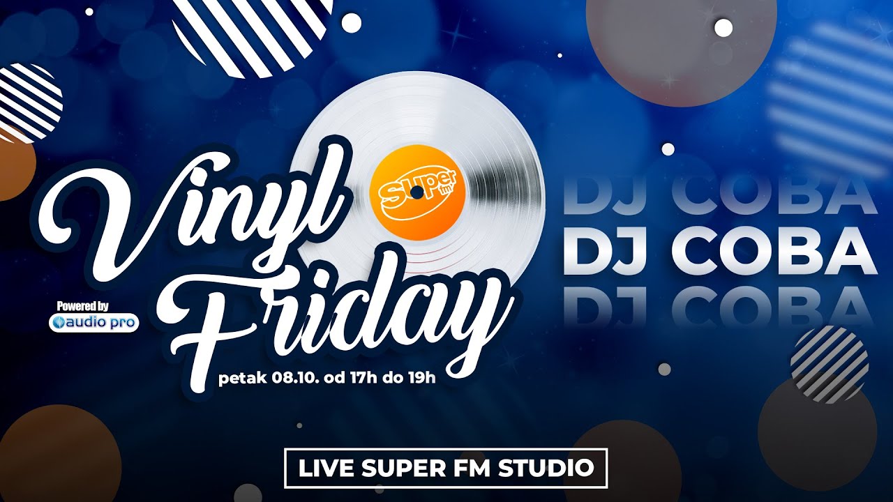 Vinyl Friday #50 DJ Coba┃Super FM