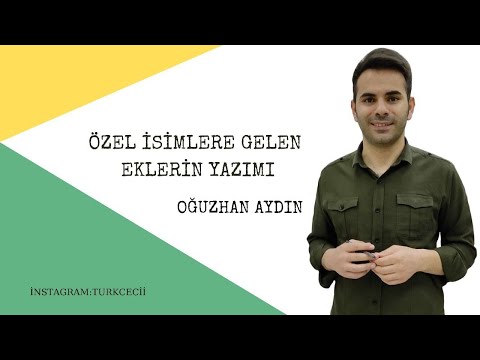 Video: Yazım Ekleri -ek / -ik