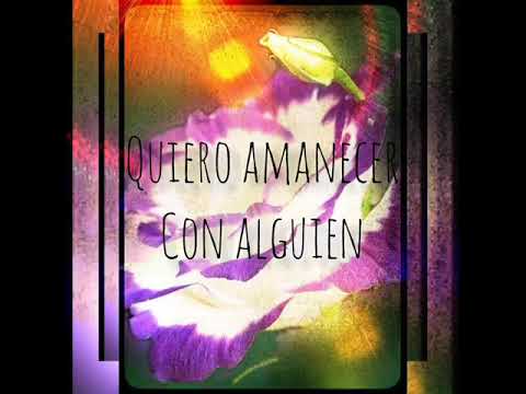Quiero Amanecer Con Alguien DANIELA ROMO