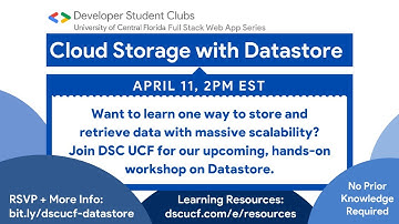 Building a Full Stack Web App: Cloud Storage Using Datastore