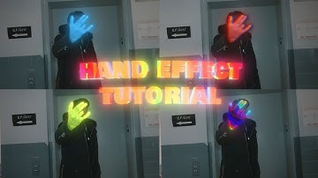 Tutorial: Insane *GLOWING HAND EFFECTS* For Your New York Drill Music Videos | Adobe After Effects