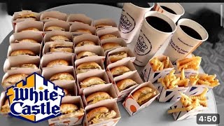 TRYING WHITE CASTLE FOR THE 1ST TIME