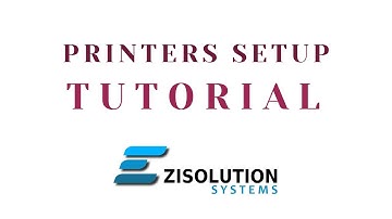 Ezisolution Restaurant Printers Setup