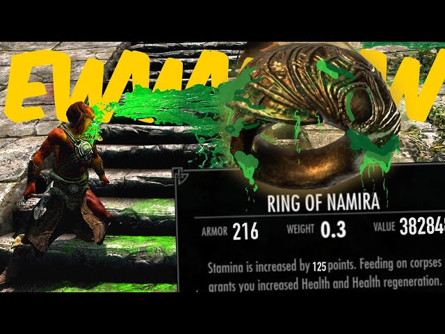 2K Ring of Namira Retextured at Skyrim Special Edition Nexus - Mods and  Community