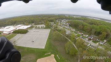 Gimbal View DJI M210 Mapping Mission