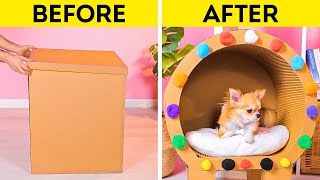 Amazing Cardboard Crafts For Your Home And Pets