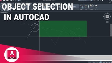 Learn AutoCAD - Object Selection