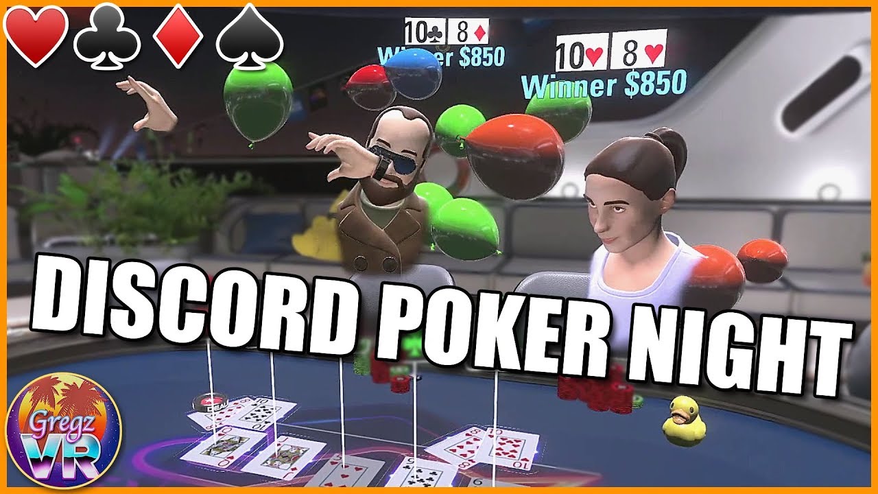 PokerStars VR Discord Poker Night YouTube