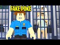 FAKE POKE Arrested Me.. I Had To Escape! (Roblox)