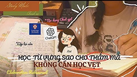 Cách học từ vựng Tiếng Anh thông minh/tận dụng Chat GPT hiệu quả/lặp lại sâu là gì?#englishlearning