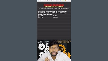 Competitive Reasoning for Govt & Placement Exams 🧠 #upsc  #ssc #ibps #rrb  #challenge #olympiad