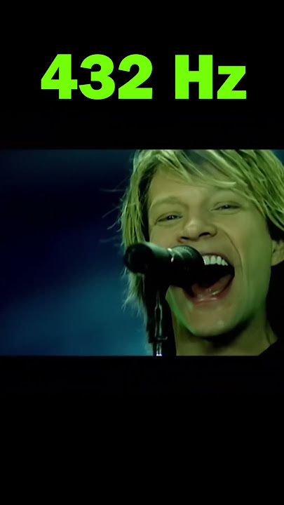 ✅ Bon Jovi -  It's My Life -- Now Available on Frequency 432 Hz