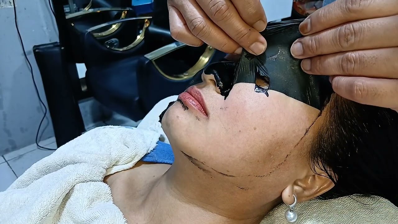 PART2 ASMR ,PEMIJATAN RAMBUT SECARA HALUS,DENGAN MINYAK KEMIRI & FACIAL WAJAH LEMBUT & RILEXSASI 