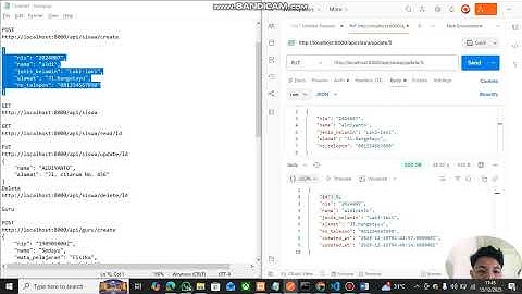 Membuat CRUD + Authorization token bearer dengan menggunakan Laravel Sanctum