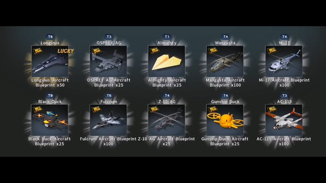 Unlocking All T9Gunships in Gunship Battle 