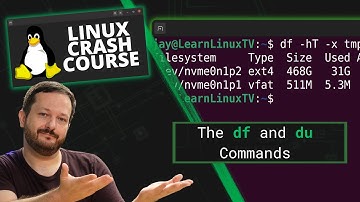 Linux Crash Course - The df and du Commands