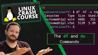 Linux Crash Course - The df and du Commands