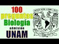 100 preguntas de Biología que siempre se repiten en el examen UNAM.