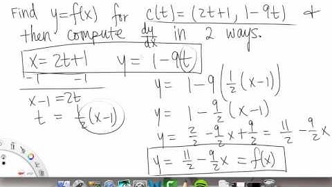 Parametric Equations | Example 3 | Multivariable Calculus for Sci & Eng | Griti