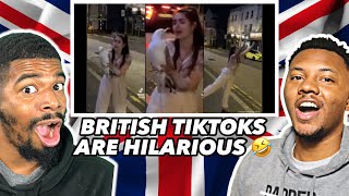 AMERICANS React to Extremely British TikToks  pt 4*HILARIOUS*