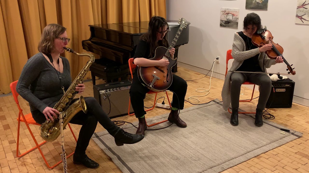 Wendy Eisenberg, Anna Webber, Joanna Mattrey - at HappyLucky No. 1 / The Stone - Jan 24 2020