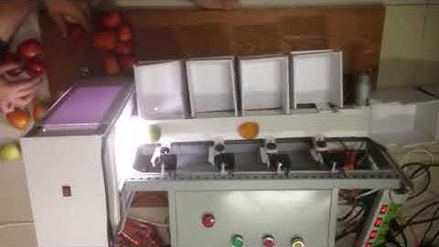 Phân loại cà chua theo màu sắc và kích thước bằng arduino và labview