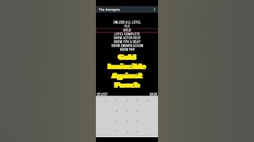 The Avengers - Java Game - Cheats #emulator #cheatcodes #javagame