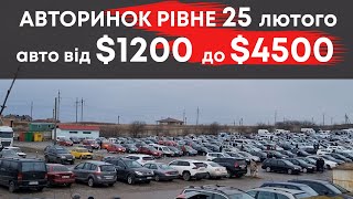 Авторинок Рівне 25 лютого. Дешеві авто $1200-$4500 #авторинокрівне  #дешевіавто