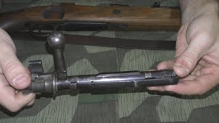Полевой уход затвор Маузера К98 / Field strip Mauser K98bolt