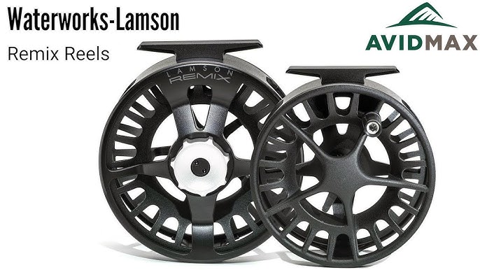 Lamson Liquid Fly Fishing Large Arbor Reels with Sealed Conical Drag System  - AvidMax