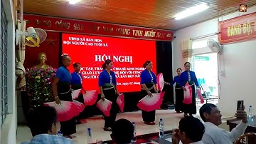múa quạt cánh bướm sắc Xuân ĐVN bản phiêng tâm giao lưu văn nghệ tại xã bản Hon
