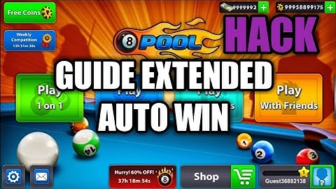 8 BALL POOL V3.9.1 (MOD GUIDE EXTENDED AND AUTO WIN)