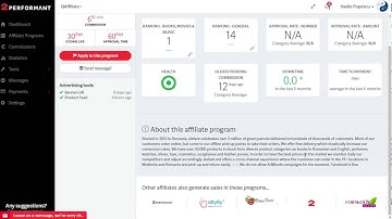 How do I enroll in an affiliate program? - 2Performant Tutorial