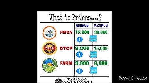 Are you buying a plot.......? What is the difference between DTCP and HMDA?DA Stands for Hyderabad