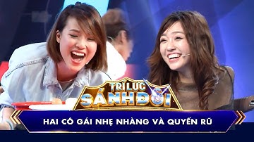 Trí Lực Sánh Đôi | MC Quang Bảo đồng hành cùng Hoàng Oanh trong hai phần chơi
