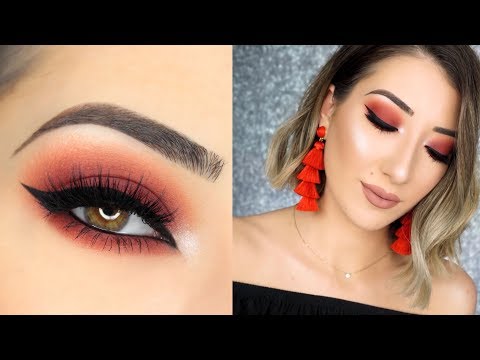 Video: Makeup Tutorial With Shades In Red Tones