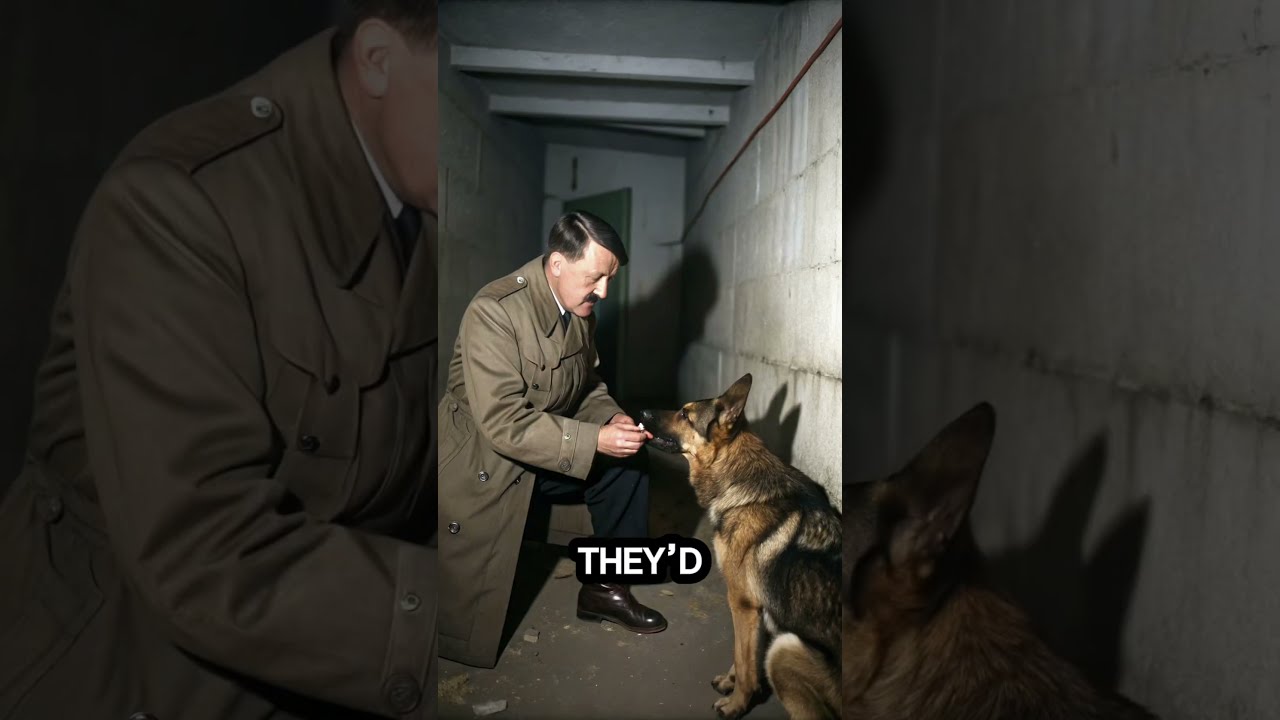 What Hitler Did To His Beloved Dog Blondi America Germany Ww2